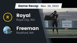 Recap: Royal  vs. Freeman  2022