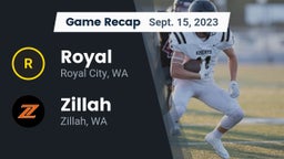 Recap: Royal  vs. Zillah  2023