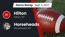Recap: Hilton  vs. Horseheads  2017