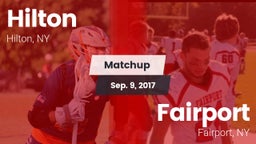 Matchup: Hilton vs. Fairport  2017
