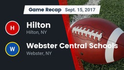 Recap: Hilton  vs. Webster Central Schools 2017