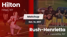 Matchup: Hilton vs. Rush-Henrietta  2017