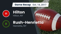 Recap: Hilton  vs. Rush-Henrietta  2017