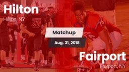 Matchup: Hilton vs. Fairport  2018