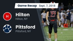 Recap: Hilton  vs. Pittsford 2018