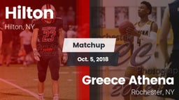 Matchup: Hilton vs. Greece Athena  2018