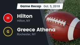 Recap: Hilton  vs. Greece Athena  2018