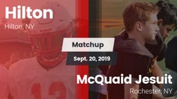 Matchup: Hilton vs. McQuaid Jesuit  2019