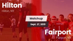 Matchup: Hilton vs. Fairport  2019