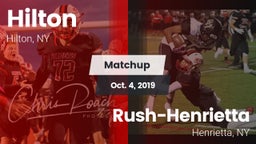 Matchup: Hilton vs. Rush-Henrietta  2019
