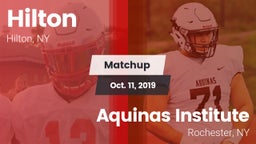 Matchup: Hilton vs. Aquinas Institute  2019