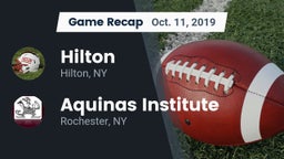 Recap: Hilton  vs. Aquinas Institute  2019