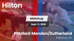 Matchup: Hilton vs. Pittsford Mendon/Sutherland 2020