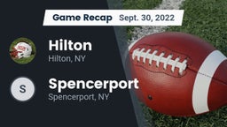 Recap: Hilton  vs. Spencerport  2022