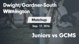 Matchup: Dwight/Gardner-South vs. Juniors vs GCMS 2016