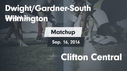 Matchup: Dwight/Gardner-South vs. Clifton Central 2016