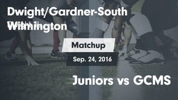 Matchup: Dwight/Gardner-South vs. Juniors vs GCMS 2016