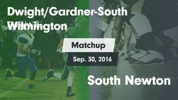 Matchup: Dwight/Gardner-South vs. South Newton 2016