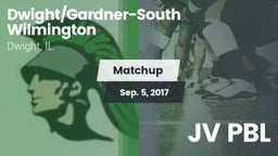 Matchup: Dwight/Gardner-South vs. JV PBL 2017