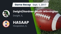 Recap: Dwight/Gardner-South Wilmington  vs. HASAAP 2017