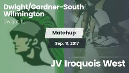 Matchup: Dwight/Gardner-South vs. JV Iroquois West 2017