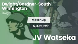 Matchup: Dwight/Gardner-South vs. JV Watseka 2017