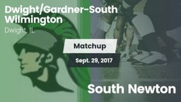 Matchup: Dwight/Gardner-South vs. South Newton 2017