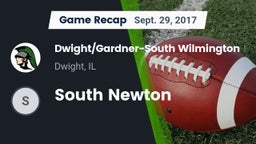 Recap: Dwight/Gardner-South Wilmington  vs. South Newton 2017