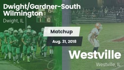 Matchup: Dwight/Gardner-South vs. Westville  2018