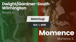 Matchup: Dwight/Gardner-South vs. Momence  2018