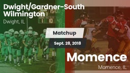 Matchup: Dwight/Gardner-South vs. Momence  2018