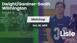 Matchup: Dwight/Gardner-South vs. Lisle  2018