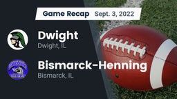 Recap: Dwight  vs. Bismarck-Henning  2022