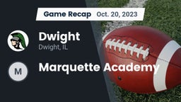 Recap: Dwight  vs. Marquette Academy 2023