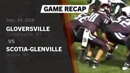 Recap: Gloversville  vs. Scotia-Glenville  2016
