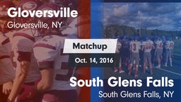 Matchup: Gloversville vs. South Glens Falls  2016
