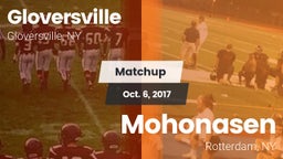 Matchup: Gloversville vs. Mohonasen  2017