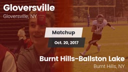 Matchup: Gloversville vs. Burnt Hills-Ballston Lake  2017