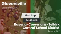 Matchup: Gloversville vs. Ravena-Coeymans-Selkirk Central School District 2018