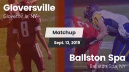 Matchup: Gloversville vs. Ballston Spa  2019