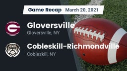 Recap: Gloversville  vs. Cobleskill-Richmondville  2021