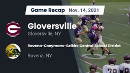 Recap: Gloversville  vs. Ravena-Coeymans-Selkirk Central School District 2021