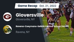 Recap: Gloversville  vs. Ravena-Coeymans-Selkirk Central School District 2022