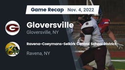 Recap: Gloversville  vs. Ravena-Coeymans-Selkirk Central School District 2022