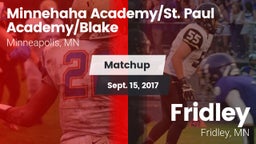 Matchup: Minnehaha Academy vs. Fridley  2017