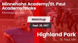 Matchup: Minnehaha Academy vs. Highland Park  2017