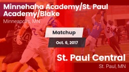 Matchup: Minnehaha Academy vs. St. Paul Central  2017