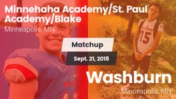 Matchup: Minnehaha Academy vs. Washburn  2018