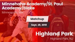 Matchup: Minnehaha Academy vs. Highland Park  2018