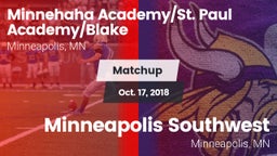 Matchup: Minnehaha Academy vs. Minneapolis Southwest  2018